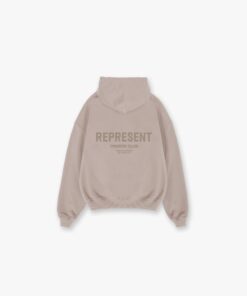 Alternative view of Represent Owners Club Hoodie – Mushroom