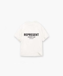 Alternative view of Represent Owners Club T-Shirt – Flat White
