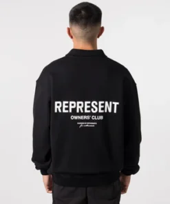 Alternative view of Represent Owners Club Black T-Shirt