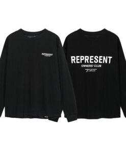 Represent Owners Club Black T-Shirt