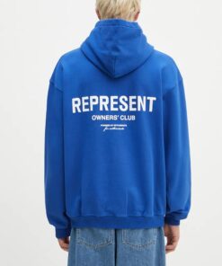 Alternative view of Represent Owners Club Hoodie – Cobalt