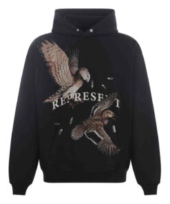 Alternative view of Represent Eagle Hoodie